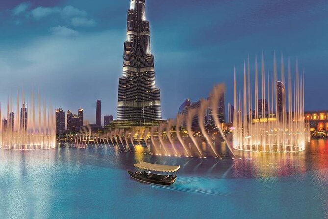 Dubai Fountain Show Boat Lake Ride Ticket - Inclusions and Cancellation Policy