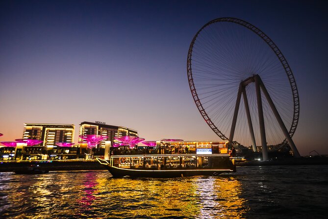 Dubai Marina Dhow Cruise Including Pick Up & DROP OFF SHARING - Chaotic Boarding Processes