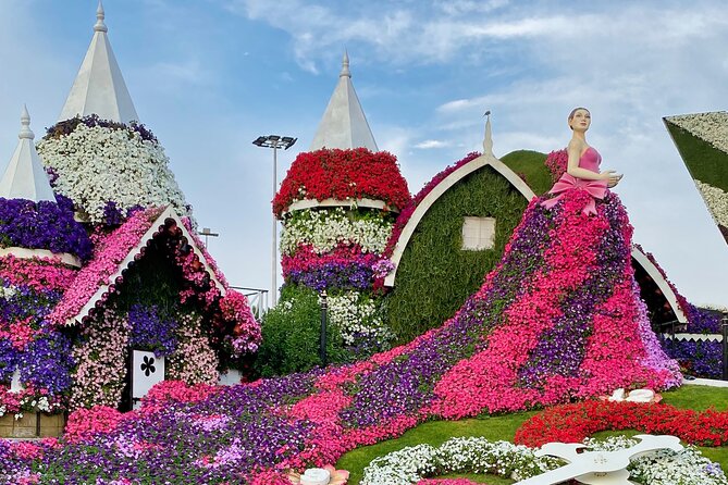 Dubai Miracle Garden Admission Ticket With Hotel Transfer - Transportation and Hotel Transfers