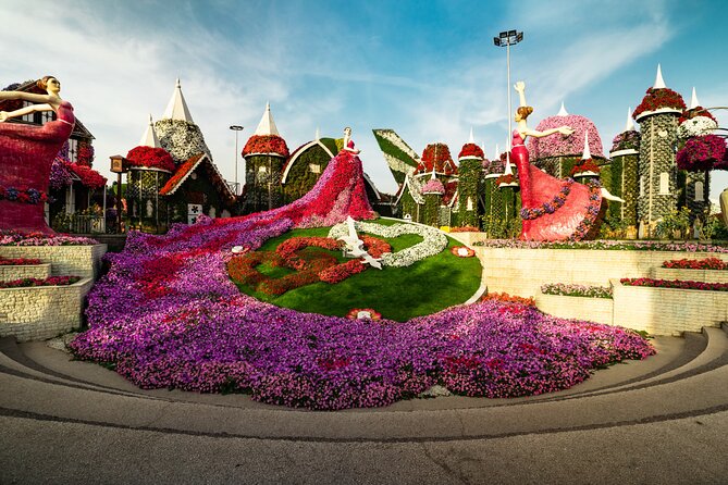 Dubai Miracle Garden Admission Ticket With Hotel Transfer - Visitor Experience and Amenities