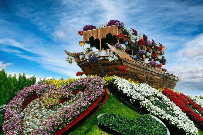 Dubai Miracle Garden Self-Guided Tour With Ticket With Transfer - Tips for Visiting