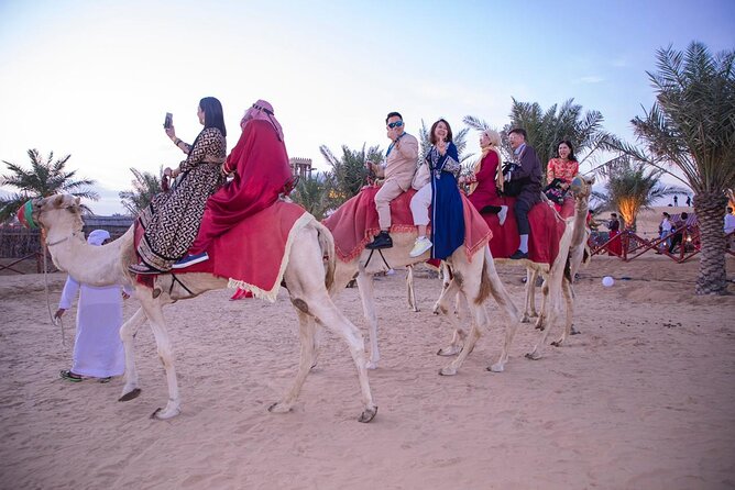 Dubai Morning Desert Safari: Red Dunes, Sandboarding, Camel Ride at Bedouin - Camel Ride: Embracing Bedouin Tradition