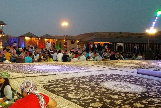 Dubai Red Dunes Desert Safari,ATV Quad Bike Camel Ride&BBQ Dinner - Savoring the Bedouin Camp
