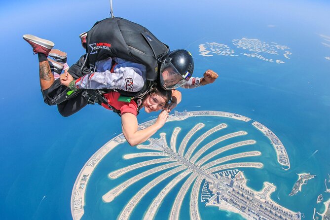 Dubai Skydive Tandem Over the Palm Including Transfers - Good To Know
