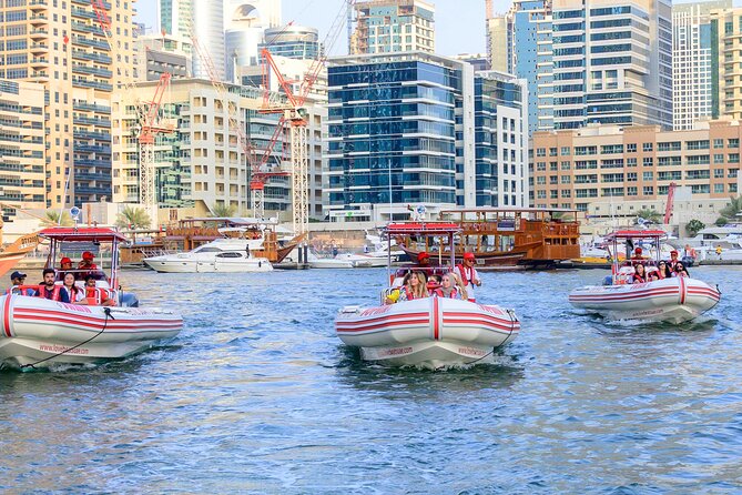 Dubai Speedboat Tour: JBR Skyline, Atlantis, Burj AlArab Optional - Safety and Medical Conditions