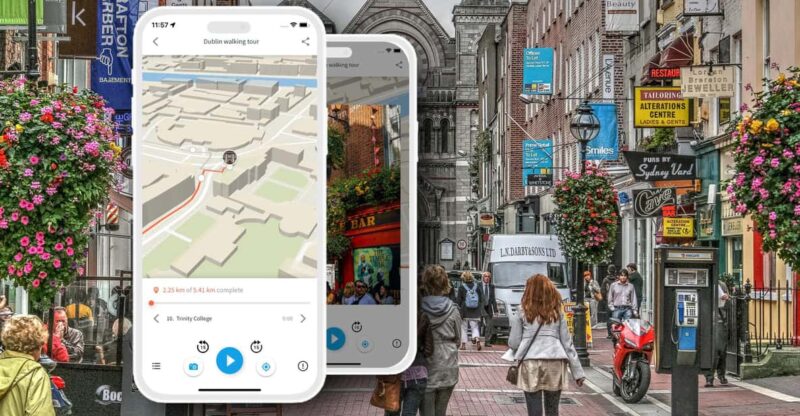 Dublin City Tour: Audio Guide in Your Smartphone - Audio Guide Features