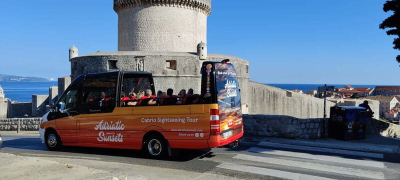Dubrovnik: Convertible Bus Panorama Tour with Audio Guide - Key Points
