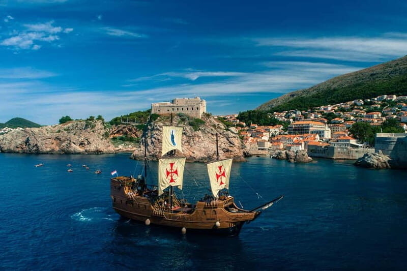 Dubrovnik: Galleon Sunset Cruise with a Live Guide & Drink - Setting Sail: What to Expect on the Dubrovnik Galleon Sunset Cruise