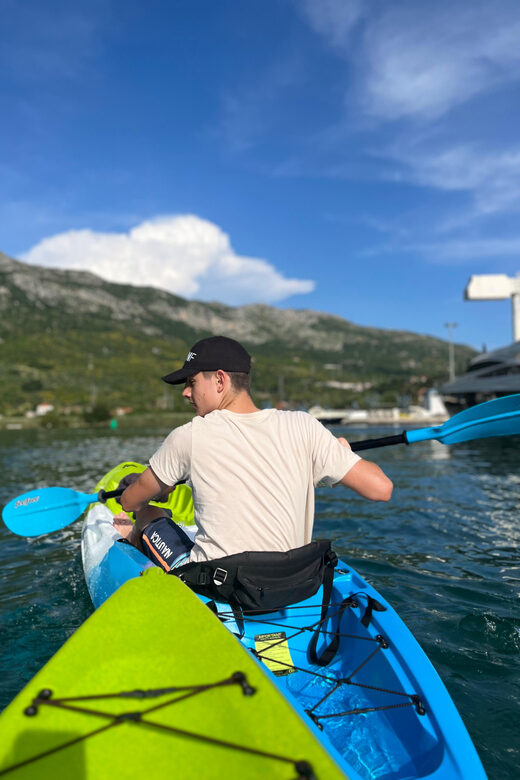 DUBROVNIK: Lapad Bay Sunset Kayak Tour - small group - Real Traveler Insights
