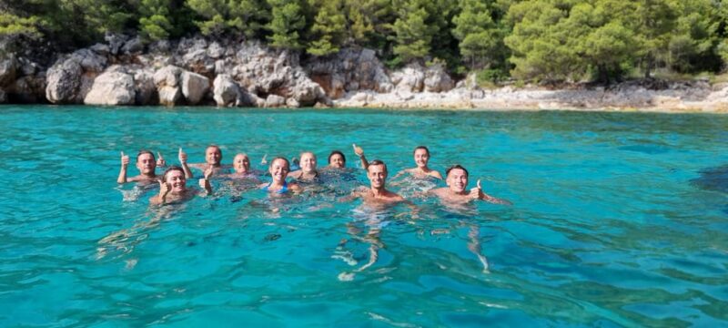 Dubrovnik: Small Group Boat Tour to Blue Caves & Sandy Beach - Swimming in the Blue Cave