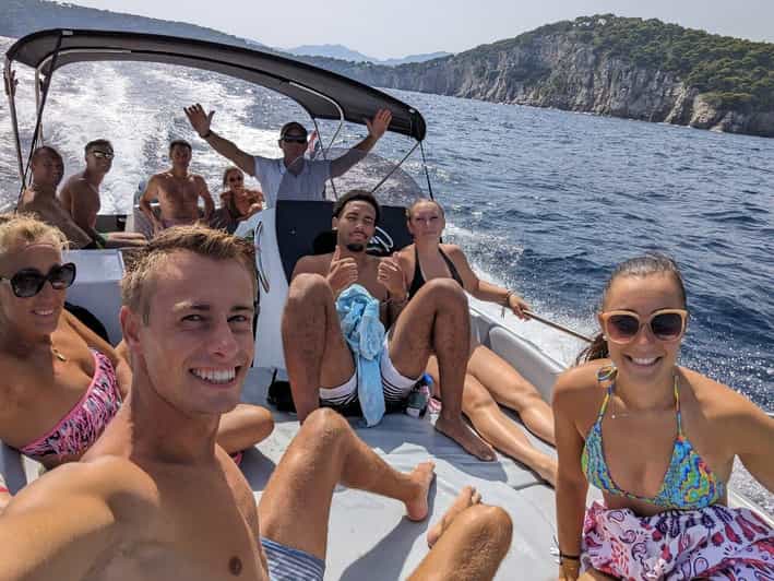 Dubrovnik: Small Group Boat Tour to Blue Caves & Sandy Beach - Relaxation at Sunj Beach