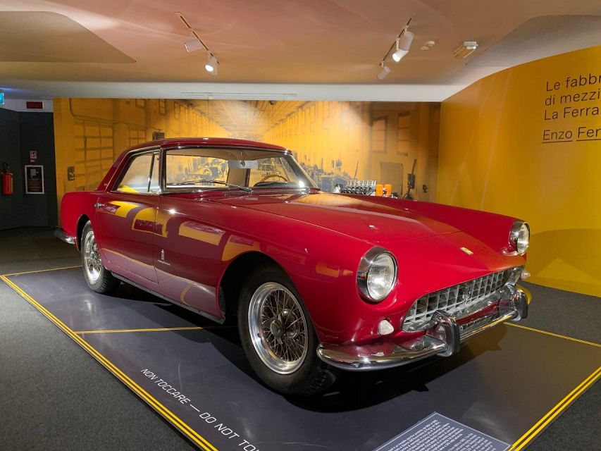 Ducati & Pagani Factories and Museums, Ferrari Museum+Lunch - Hotel and Airport Transfers