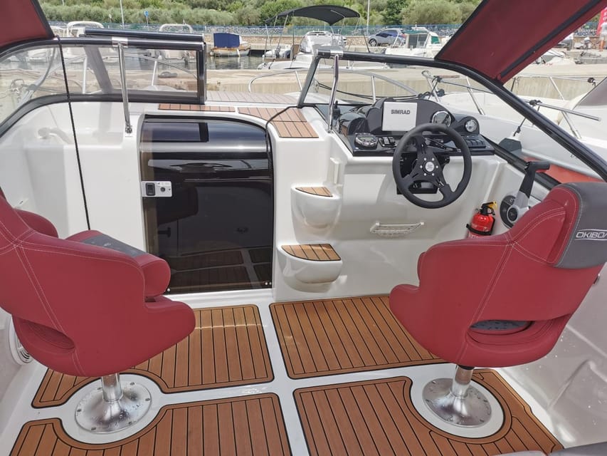 Dunat/Krk: Rent a boat Oki Barracuda 585 - The Sum Up
