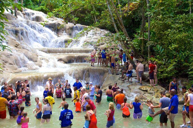 Dunns River and Blue Hole Secret Falls Day trip from Montego Bay - Key Points