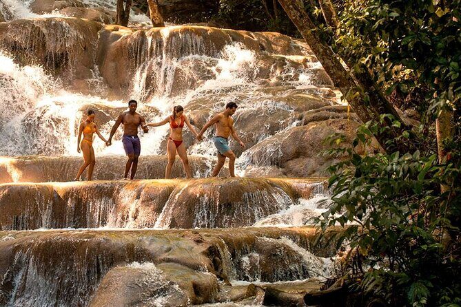 Dunn's River Fall & Blue Hole Combo Tour from Montego Bay Jamaica - Key Points