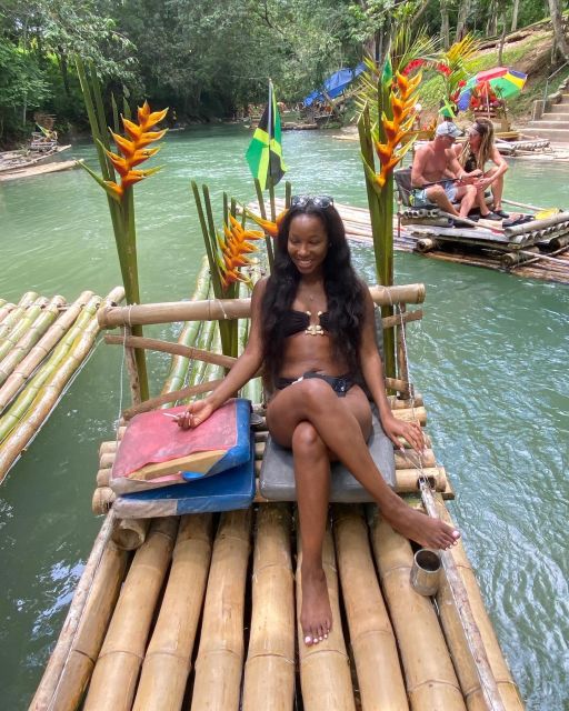 Dunn's River Falls and Bamboo Rafting Private Tour - Highlights of the Experience