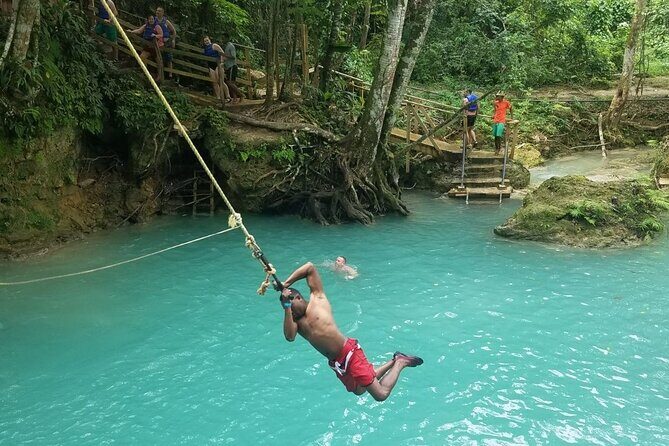 Dunn's River Falls and Blue Hole Adventure from Montego Bay Ja - The Hidden Gem: Blue Hole