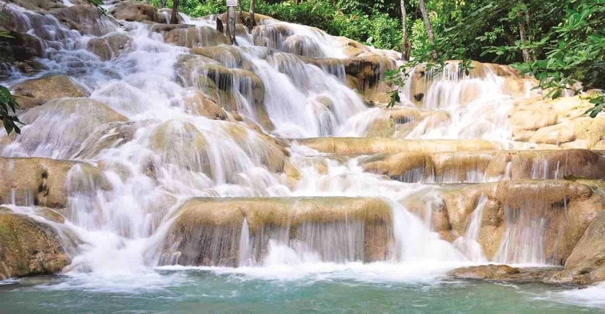 Dunns River Falls and Luminous Lagoon With Transportation - Sunbathing in Natural Pools