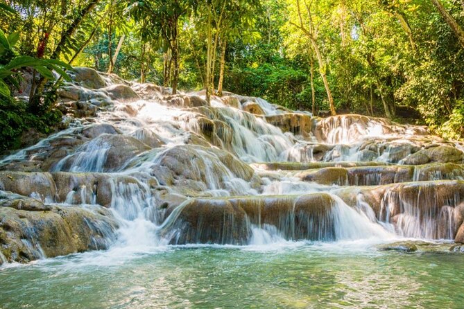 Dunns River Falls and Tubing Combo Tour From Falmouth - Key Points