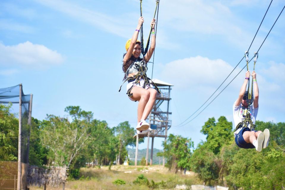 Dunns River Falls and Ziplines Private Tour - Cascading Waterfall