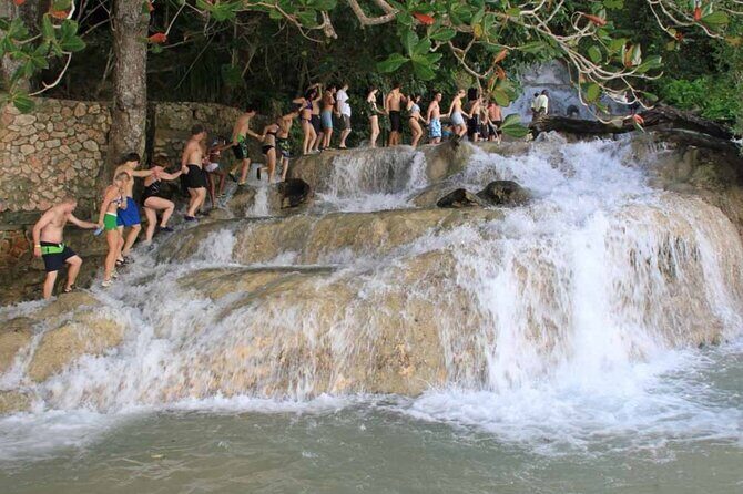 Dunn's River Falls, ATV, Horseback Ride and Bamboo Rafting Tour - Key Points