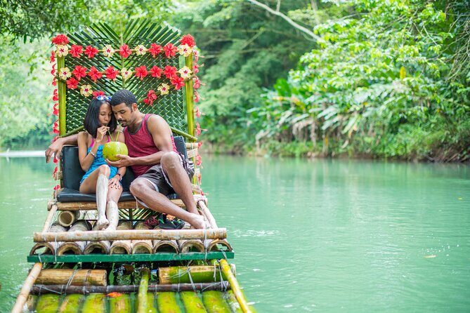 Dunn's River Falls + Bamboo Rafting With Limestone Foot Massage - Key Points  