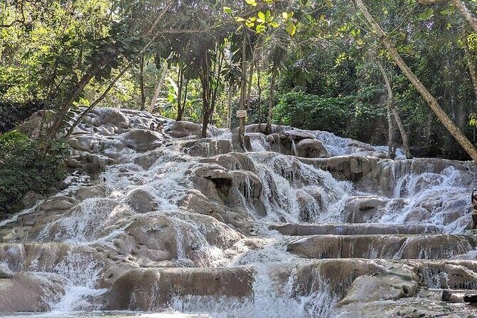 Dunns River Falls & Blue Hole in ocho Rios frm Negril/Montego Bay - Summary