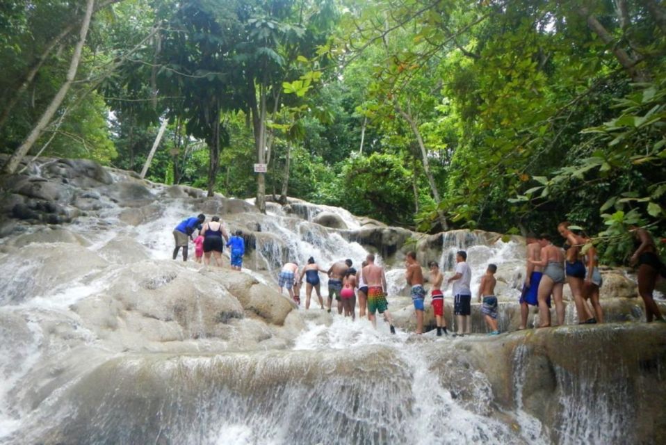 Dunns River Falls Climb, Access to Beach, Waterpark, Garden - Beach, Waterpark, and Garden