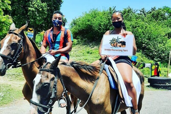 Dunn's River Falls Climb, Zipline and Horseback Riding Private Tour - The Zipline Adventure