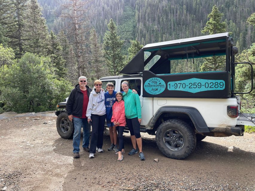 Durango: La Plata Canyon Scenic Waterfalls Jeep Tour - Experienced Live Tour Guide