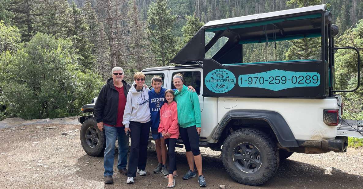 Durango: La Plata Canyon Scenic Waterfalls Jeep Tour - Booking and Availability Options