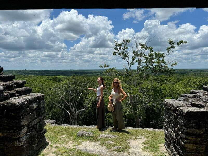 Dzibanche & Blue Cenote Bacalar - The Magic of the Blue Cenote