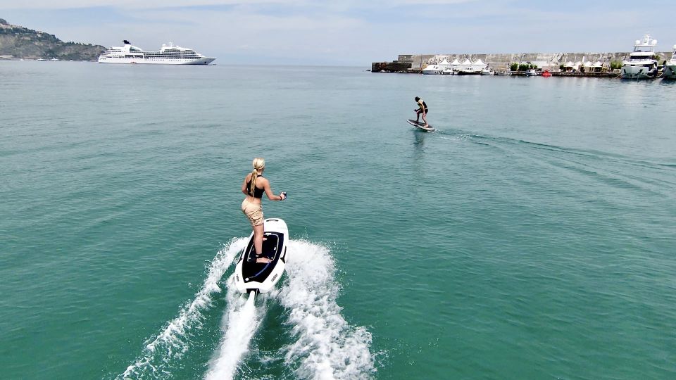 E-Foil Electric Fliteboard Boat Trip Taormina-Giardini - Unique Experience of Freedom