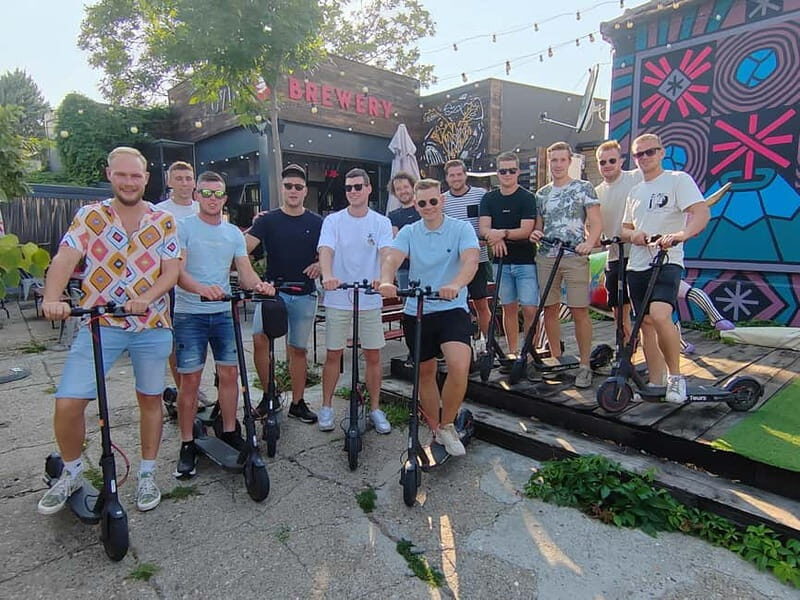 E Scooter Craft Beer and Breweries tour - An Introduction to the Belgrade E-Scooter Craft Beer Tour