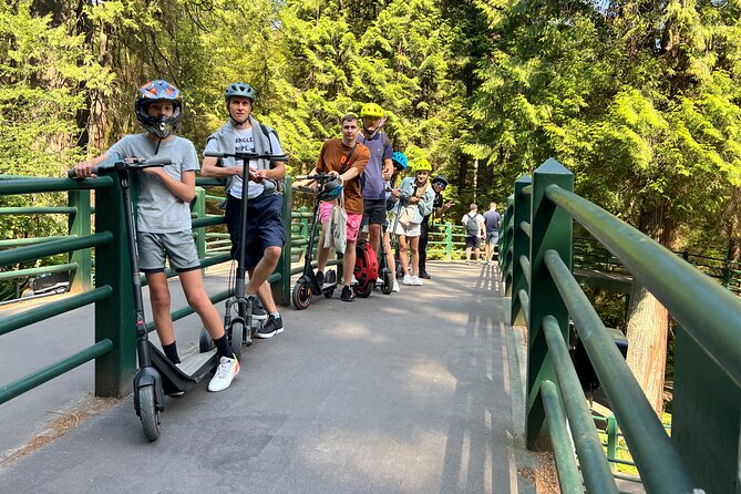 E-Scooter & EUC Guided Tour to the Secret Spots in Vancouver - Discovering False Creek and Stanley Park