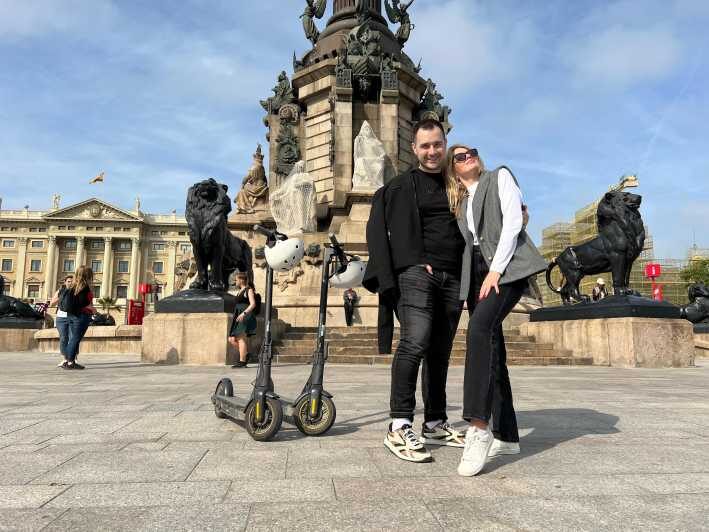 E-Scooter Guided Exploration of Barcelona - A Practical Guide to the Barcelona E-Scooter Tour