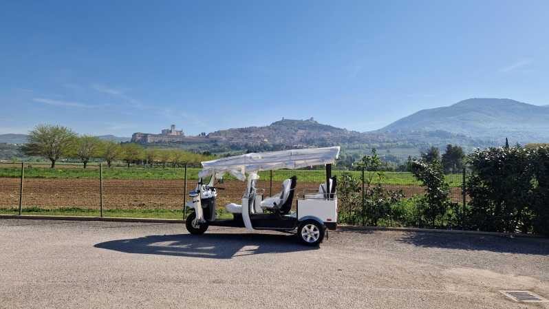 E - Tuk Panoramic Tour Assisi with audio guides - Key Points