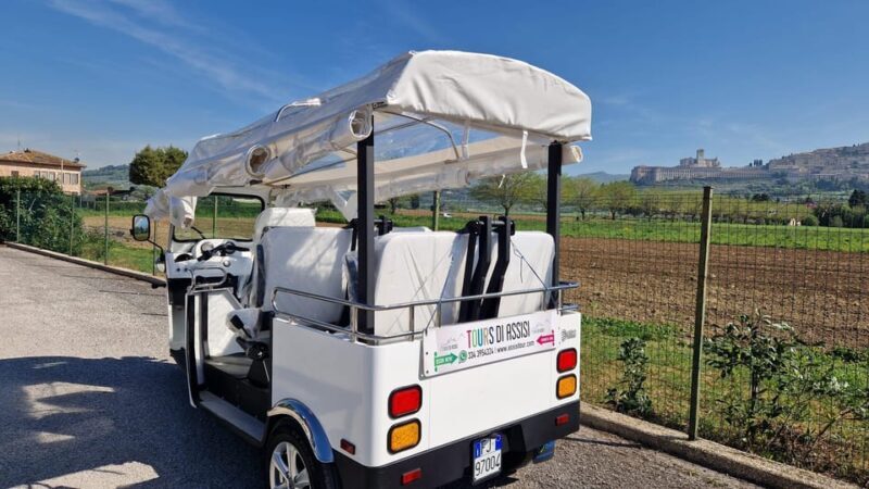 E - Tuk Panoramic Tour Assisi with audio guides - The Value of the Experience