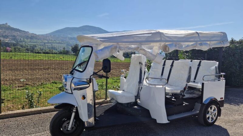 E - Tuk Panoramic Tour Assisi with audio guides - FAQ