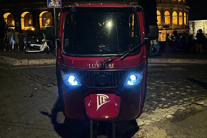 E-Tuk Tour Rome by Night - FAQ