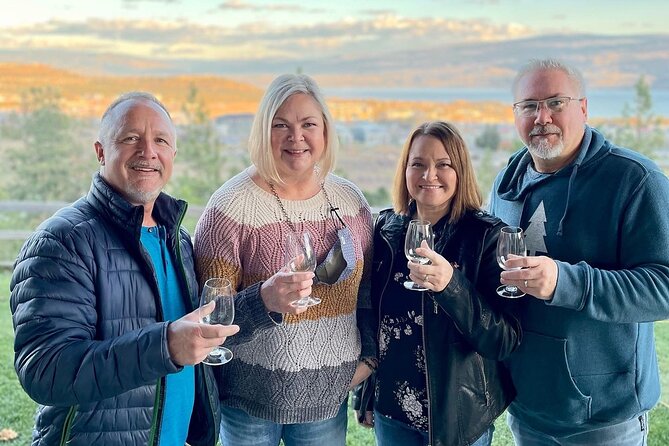 East Kelowna Half-Day Guided Wine Tour With 4 Wineries - Transportation and Guides