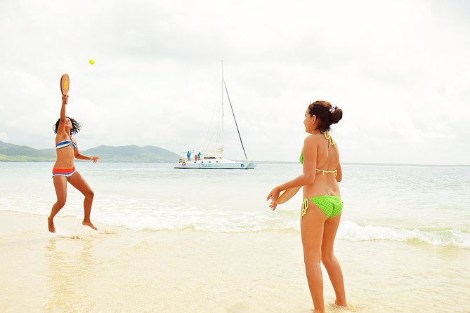 EAST Shared Cruise : OCÉANE Full Day Catamaran to Ile Aux Cerfs - Snorkeling Equipment Provided