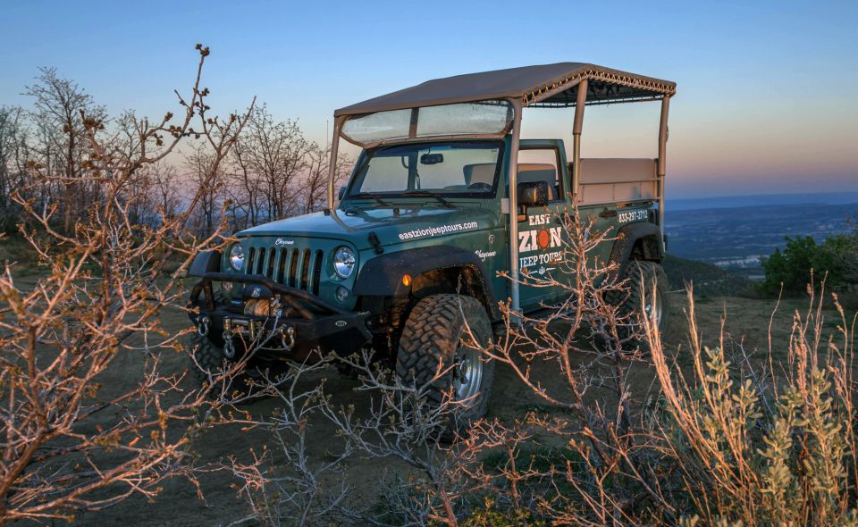 East Zion: Brushy Cove Jeep Adventure - Restrictions