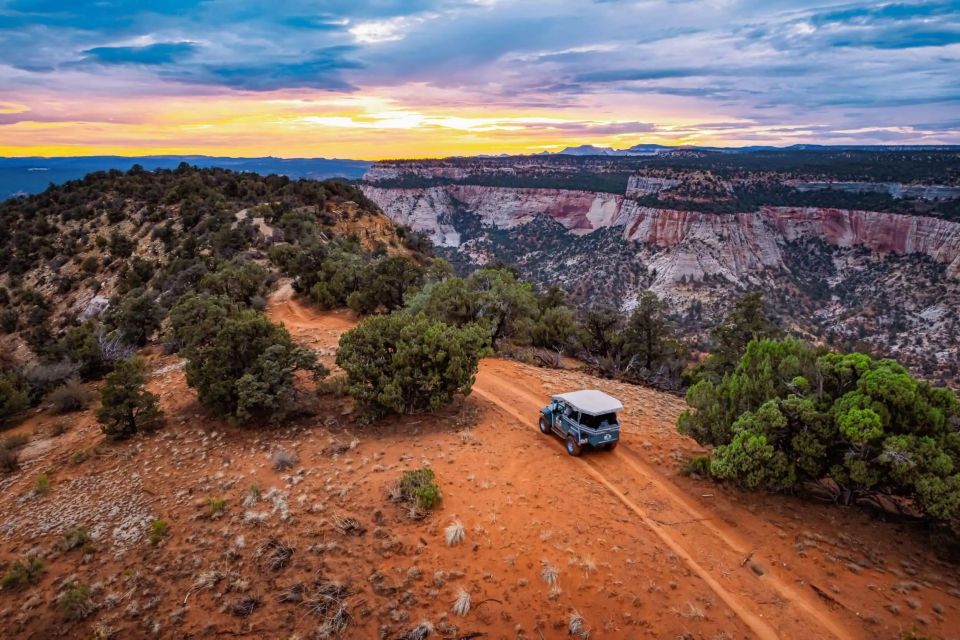 East Zion: Top of the World Sunset Jeep Tour - Highlights of the Experience