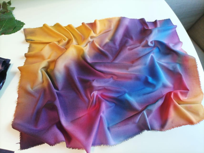 Easy Fabric Dyeing at clothing designer's cozy home - In-Depth Look at the Itinerary