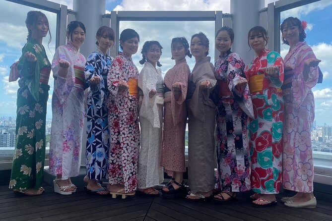 Easywear Summer Kimonos Experience in Shibuya Hairstyling Option - Pricing and Guarantee