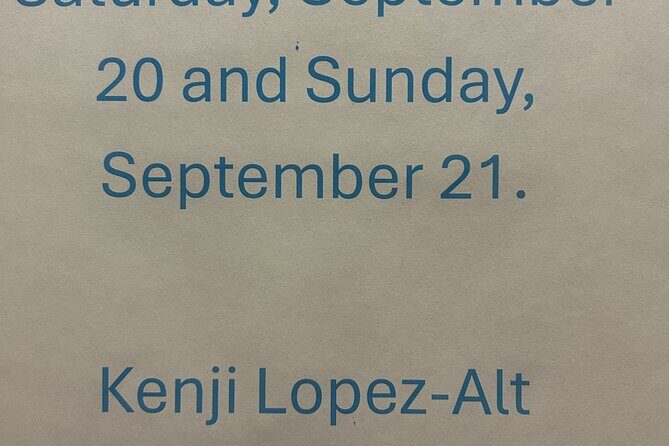 Ebike and Eat Seattle Food Tour Curated by Kenji Lopez Alt - Frequently Asked Questions