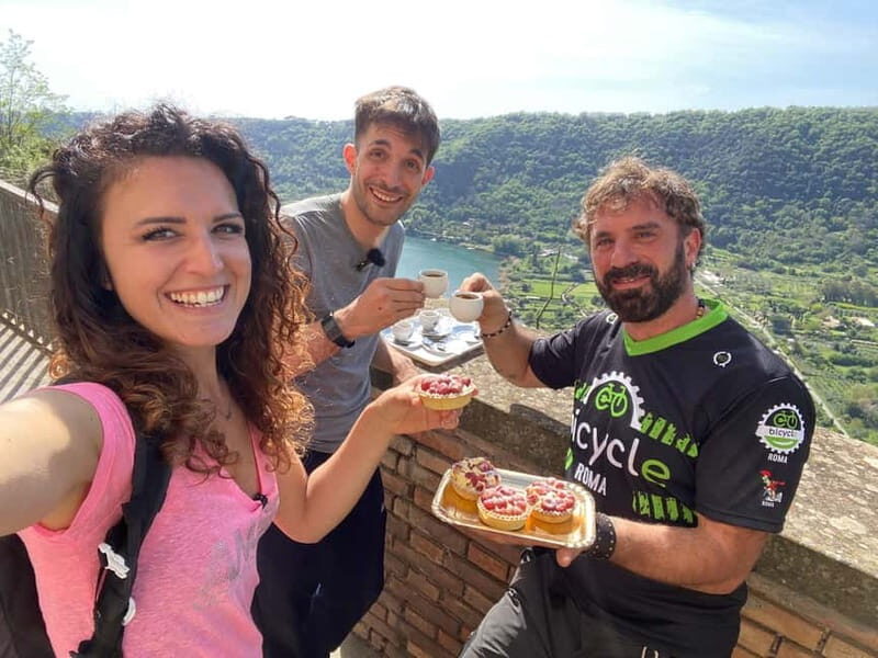 EBike Roman Castles : Papal Palace & Lake (Train from Rome) - Key Points