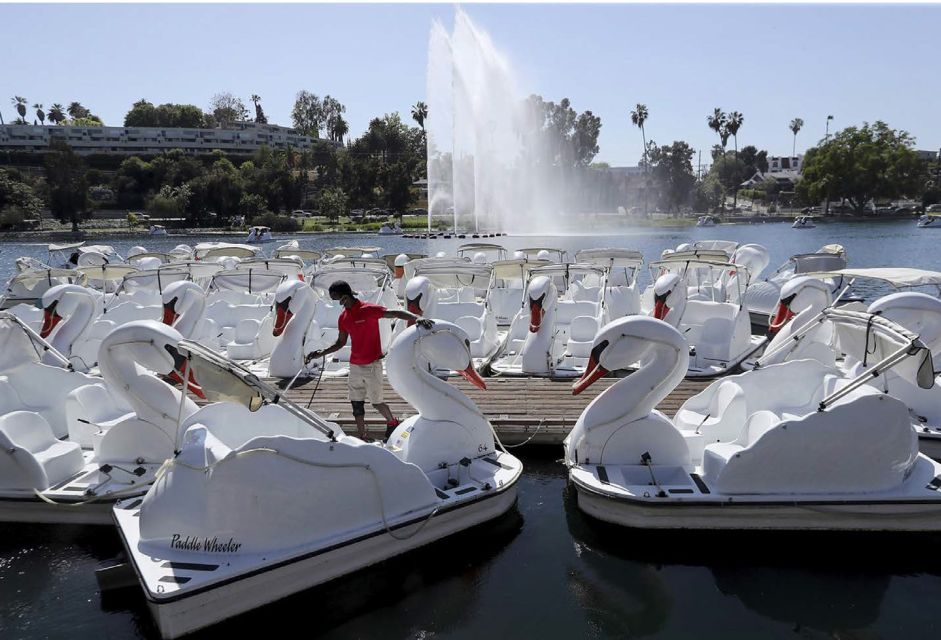 Echo Park Lake: Swan Pedal Boat Rental - Key Points