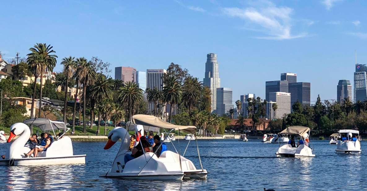 Echo Park Lake: Swan Pedal Boat Rental - Rental Inclusions